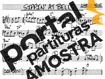 The Real Book of Jazz Sippin At Bells partitura para Trompete