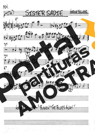 The Real Book of Jazz Sister Sadie partitura para Clarinete (Bb)