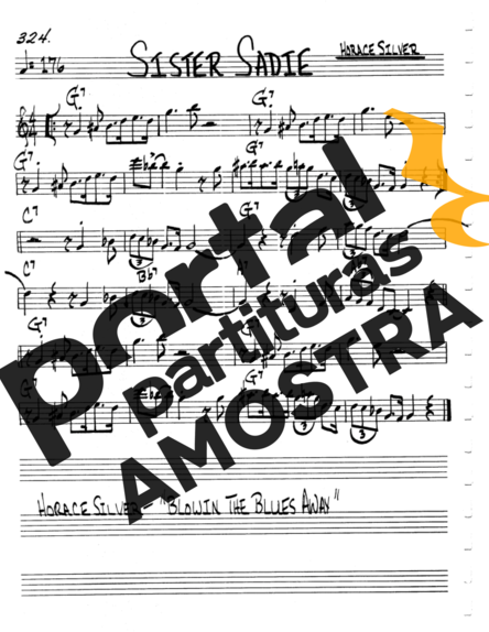 The Real Book of Jazz Sister Sadie partitura para Violino