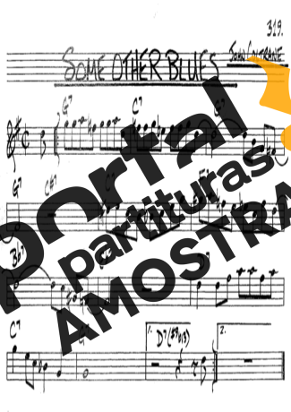 The Real Book of Jazz Some Other Blues partitura para Clarinete (Bb)