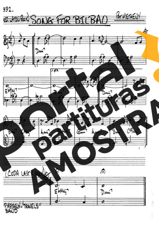 The Real Book of Jazz Song For Bilbao partitura para Clarinete (Bb)