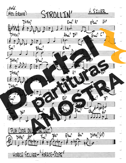 The Real Book of Jazz  partitura para Teclado
