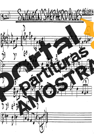 The Real Book of Jazz Swingin Shepherd Blues partitura para Clarinete (Bb)