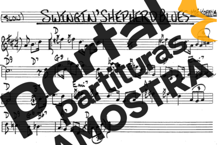 The Real Book of Jazz Swingin Shepherd Blues partitura para Saxofone Tenor Soprano (Bb)
