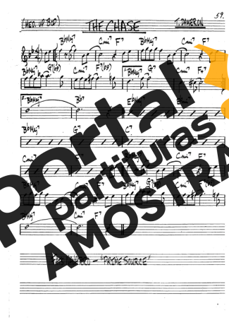 The Real Book of Jazz The Chase partitura para Clarinete (Bb)