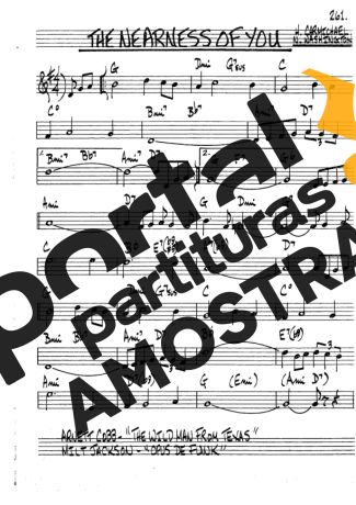 The Real Book of Jazz The Nearness Of You partitura para Clarinete (Bb)