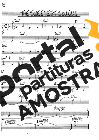 The Real Book of Jazz The Sweetest Sounds partitura para Clarinete (Bb)