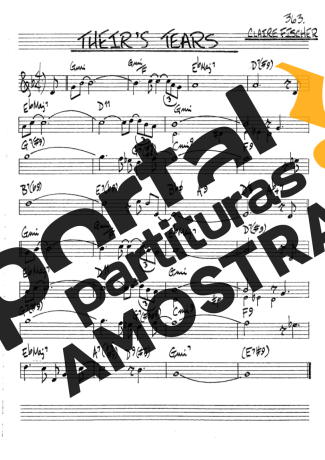 The Real Book of Jazz Theirs Tears partitura para Clarinete (Bb)