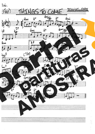 The Real Book of Jazz Things To Come partitura para Clarinete (Bb)