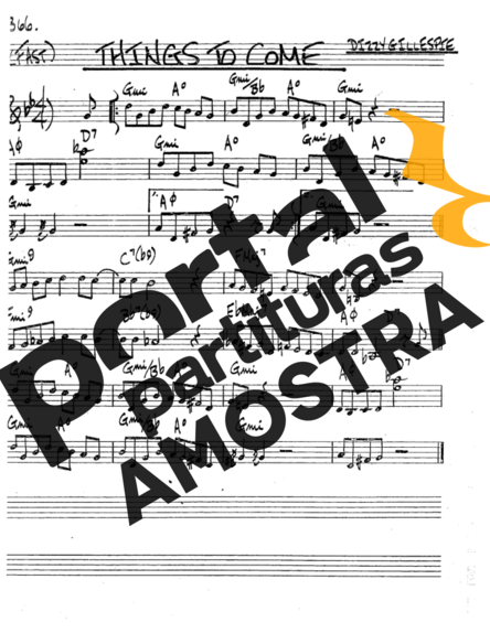 The Real Book of Jazz Things To Come partitura para Saxofone Tenor Soprano (Bb)