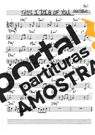 The Real Book of Jazz This I Dig Of You partitura para Clarinete (Bb)