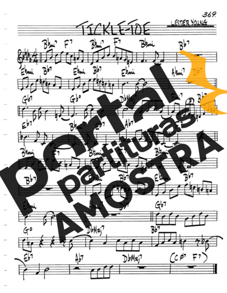 The Real Book of Jazz  partitura para Clarinete (C)