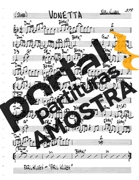 The Real Book of Jazz Vonetta partitura para Flauta Transversal