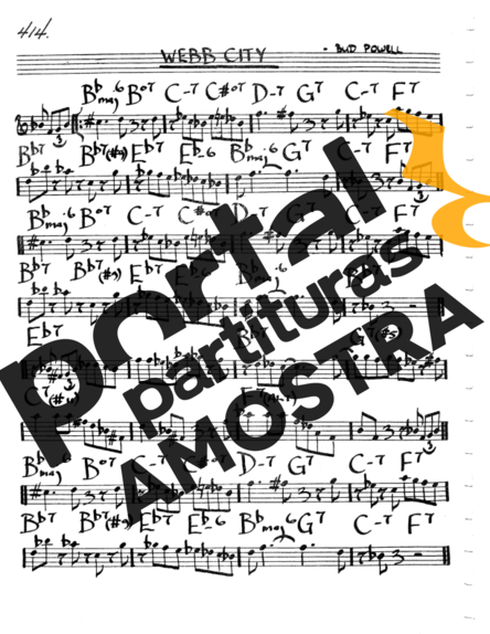 The Real Book of Jazz Wear City partitura para Clarinete (C)