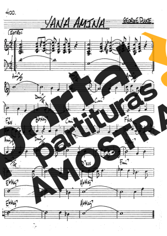 The Real Book of Jazz Yana Amina partitura para Clarinete (Bb)