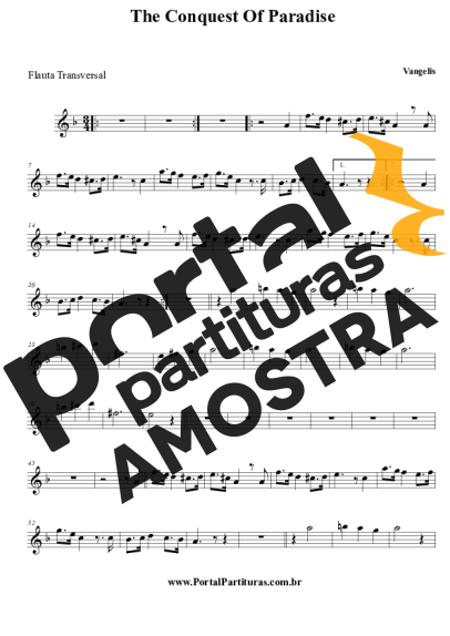 Vangelis  partitura para Flauta Transversal