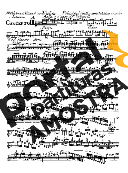 Vivaldi The Four Seasons - Winter partitura para Violino