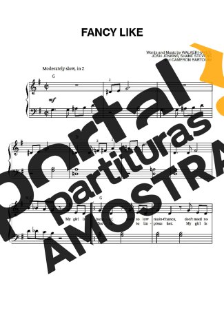 Walker Hayes  partitura para Piano