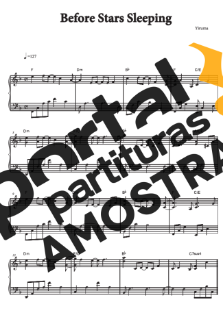 Yiruma  partitura para Piano