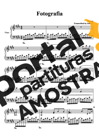 Yiruma Fotografia partitura para Piano
