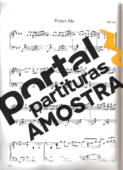 Yiruma Picture Me partitura para Piano