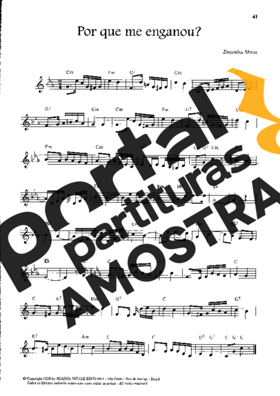 Zequinha de Abreu  partitura para Teclado